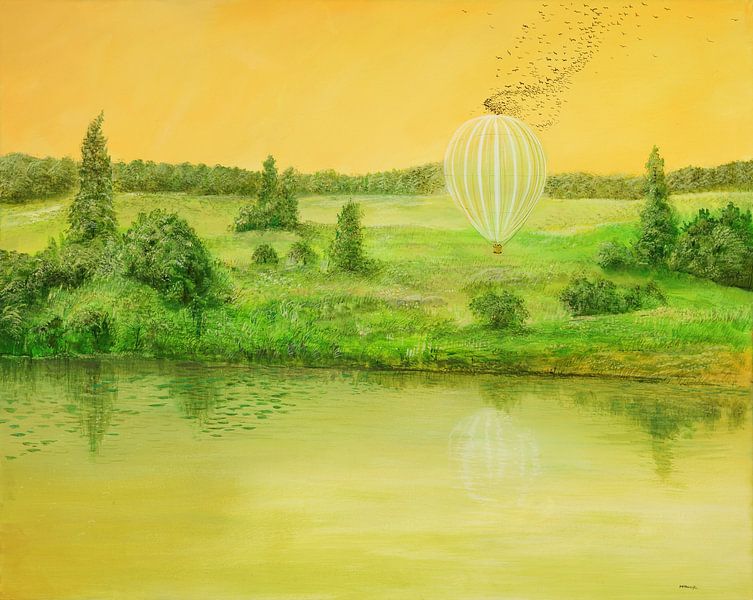 Landingsballon van Art Demo