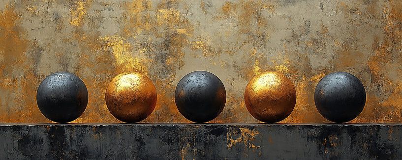 Metallic Balls by Art Whims