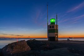 Noctilucent clouds clouds above the pier of IJmuiden by Jeroen de Jongh Photography