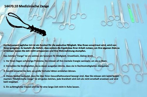 medische tangen 14470.10