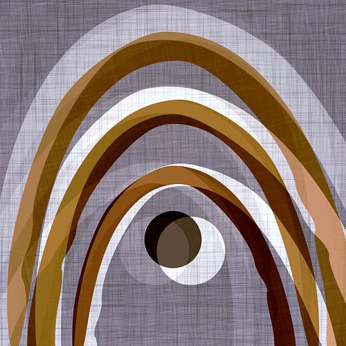 Retro Regenboog Winterdag