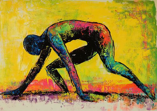 Lebendige Farben in Active Contortion