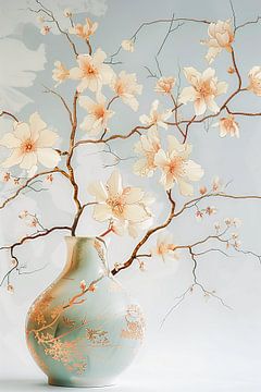 Sakura dans le vase sur haroulita