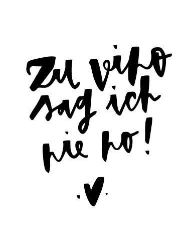 Ik zeg nooit nee tegen vino!