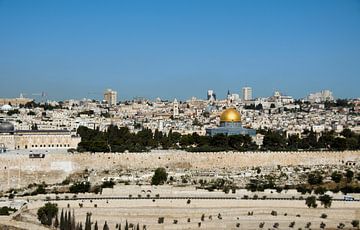 jerusalem skyline by ChrisWillemsen