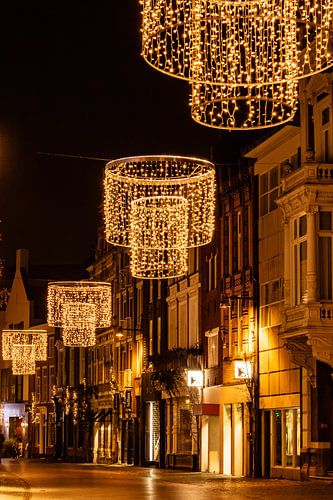 Breda - Veemarktstraat in de avond