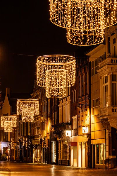 Breda - Veemarktstraat in de avond by I Love Breda