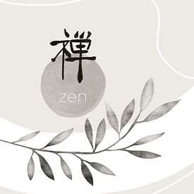 Zen - Japanse Stijl van Melanie Viola