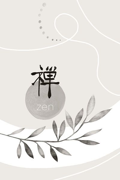 Zen - Japanse Stijl van Melanie Viola