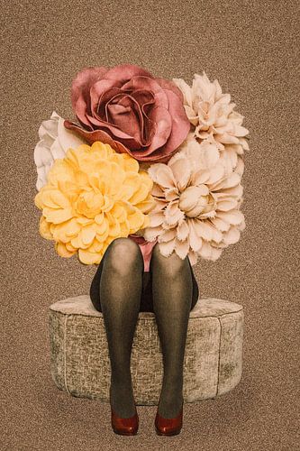 Flower Girl  (III) van Rie-Anne van Achthoven