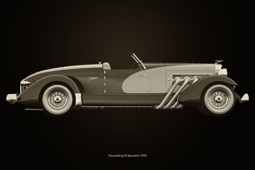 Duesenberg SJ Speedster 1933 von Jan Keteleer