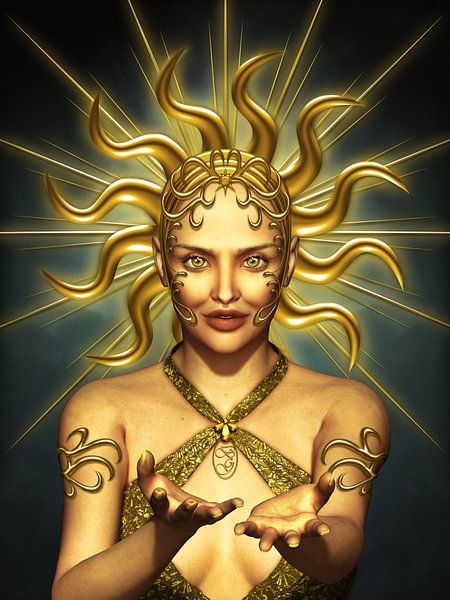 Sun goddess by Britta Glodde