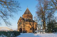 Sint Nicolaaskapel in Nijmegen in de sneeuw van Patrick Verhoef thumbnail