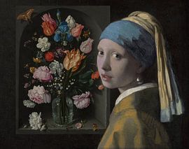 Girl with a pearl earring - still life Jacob de Gheyn