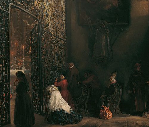 Vroege mis, Adolph von Menzel