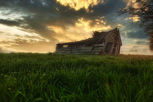 Vervallen schuur