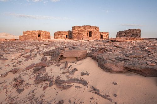 Nawamis in de Sinai woestijn van Egypte