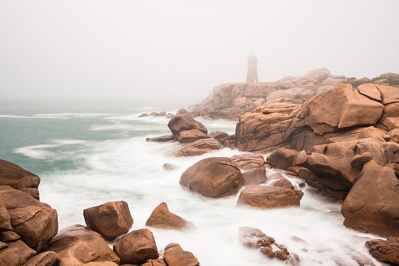 Atlantikküste in der Bretagne van Rico Ködder