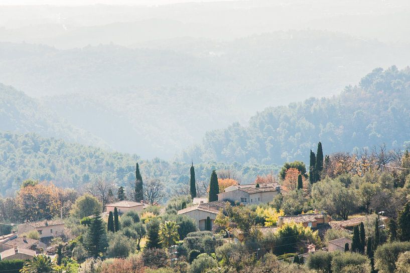 Paysage époustouflant sur la Côte d'Azur en France par Rosanne Langenberg