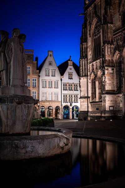 Münster zur Blauen Stunde von Foto Oger