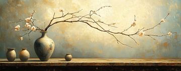 flower still life by Eye catching paintings