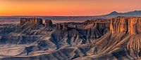 Panorama der Badlands, Utah von Henk Meijer Photography Miniaturansicht