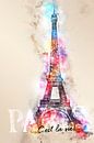 Eiffeltoren - Parijs van Sharon Harthoorn thumbnail