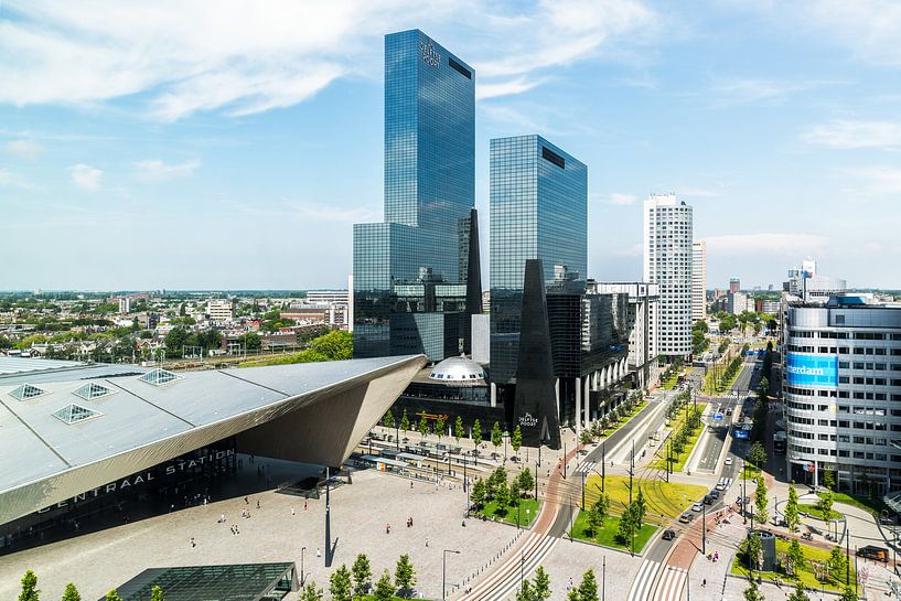 Le quartier du centre-ville de Rotterdam par MS Fotografie | Marc van der Stelt