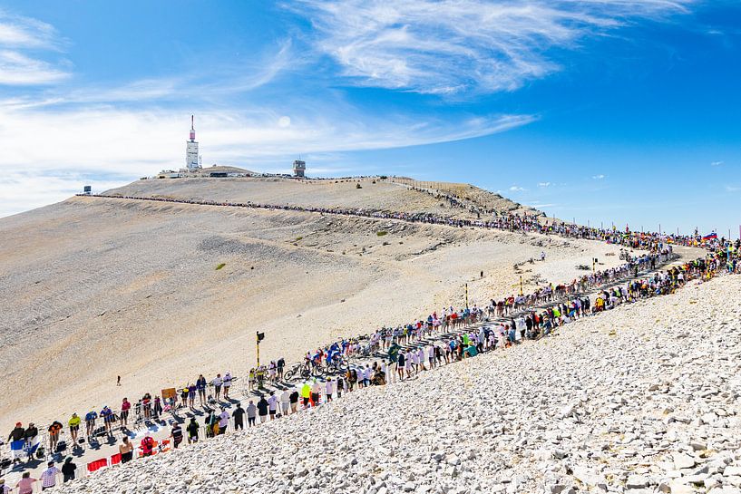 Mont Ventoux (Tour de France 2025) von Leon van Bon