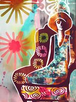 Woman in a chair