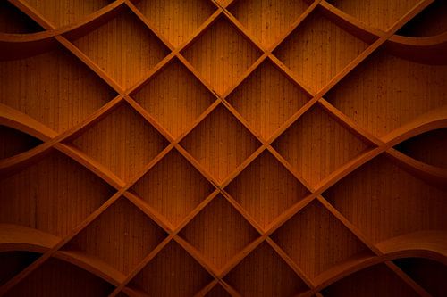 Construction géométrique en bois