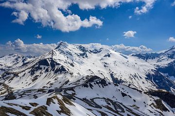 Pics montagneux enneigés dans les Alpes autrichiennes près du Grossglockner sur Sjoerd van der Wal Photographie