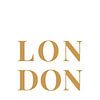 LONDON (in Weiß/Gold) von MarcoZoutmanDesign