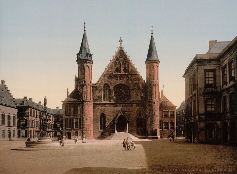 Ridderzaal, Binnenhof, Den Haag van Vintage Afbeeldingen