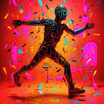 Robot Dance Party by Art Lovers