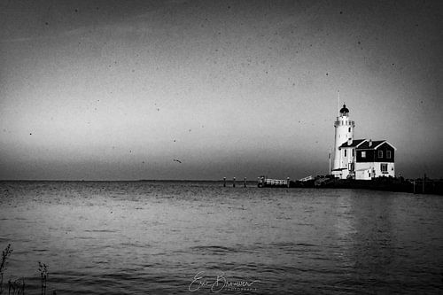 vuurtoren in oude stijl