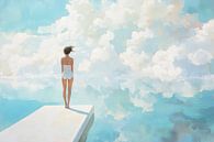 Dromerige stilte van Poster Art Shop thumbnail