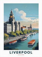 Liverpool England Stadt