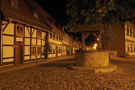 Wasserbrunnen in Wernigerode von Robert Stremming