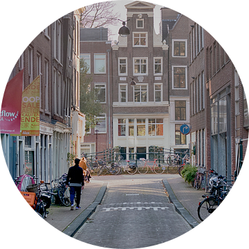 1e Looiersdwarsstraat Amsterdam van Peter Bartelings
