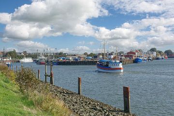 dans le port de Büsum en Nordfriesland sur Peter Eckert