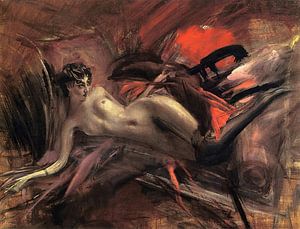Giovanni Boldini - Liegender Akt