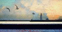 Abstract Dutch landscape by Ger Veuger thumbnail