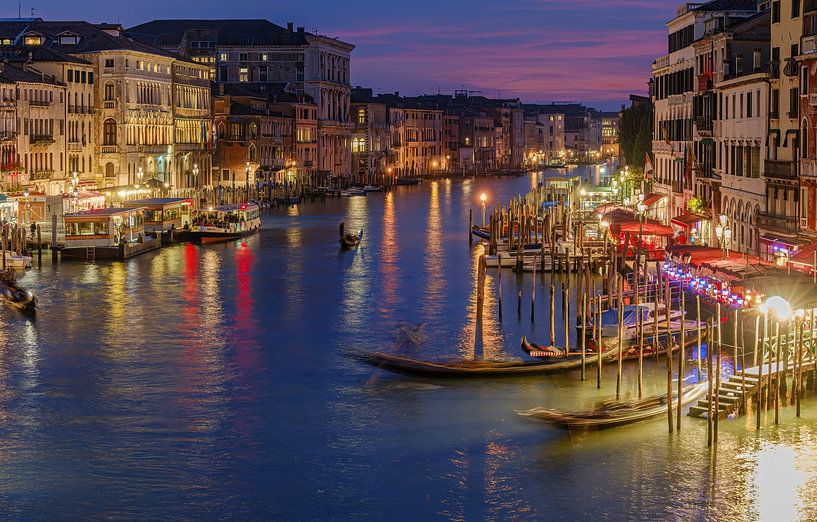 Venice view from the Rialto Bridge by Kurt Krause