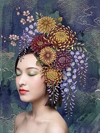 The Japanese Floral Dream von J.O. Han