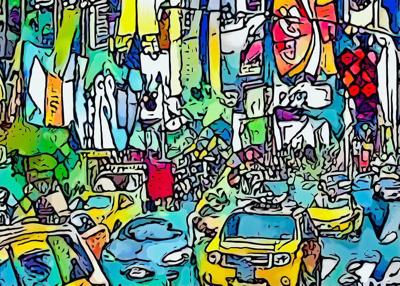 Big Apple - Motiv 7 von zam art