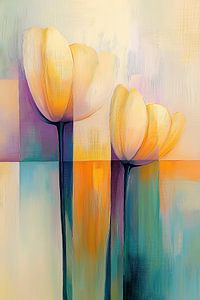 Tulipes abstraites #5