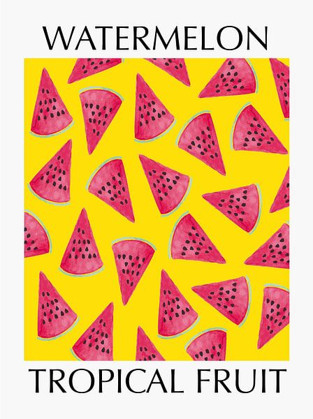 Wassermelone von Elizabeth C