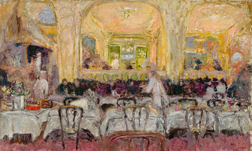 Café Wepler, Edouard Vuillard par Des maîtres magistraux