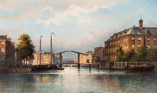 Zwanenburgwal Amsterdam, Eduard Alexander Hilverdink